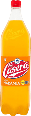 19,95 € 送料無料 | 6個入りボックス ソフトドリンク La Casera Gaseosa — ソーダ スペイン スペシャルボトル 1,5 L Naranja — オレンジ