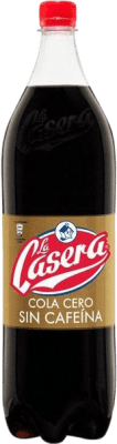 飲み物とミキサー 6個入りボックス La Casera Cola sin Cafeína 2 L