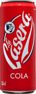 饮料和搅拌机 盒装24个 La Casera Cola 33 cl