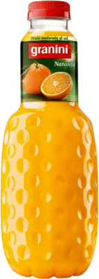 28,95 € Envío gratis | Caja de 6 unidades Refrescos y Mixers Granini Naranja y Mango España Botella 1 L
