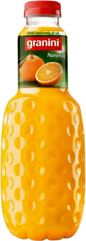 28,95 € Envio grátis | Caixa de 6 unidades Refrescos e Mixers Granini Naranja y Mango Espanha Garrafa 1 L