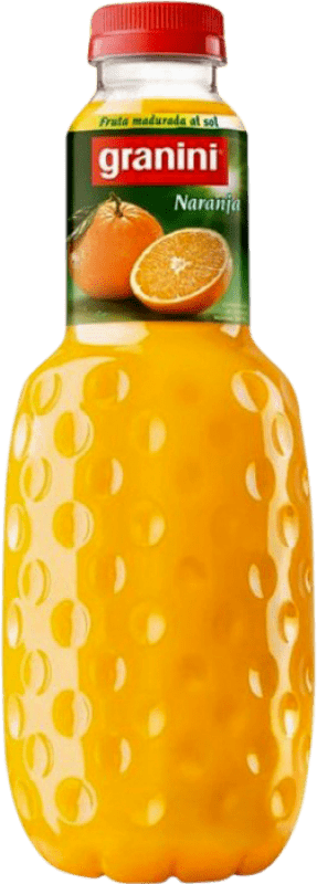 31,95 € Free Shipping | 10 units box Soft Drinks & Mixers Granini Naranja Spain Bottle 1 L
