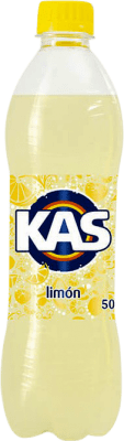 46,95 € Kostenloser Versand | 12 Einheiten Box Softdrinks Kas Spanien Medium-Flasche 50 cl PET Limón — Zitrone