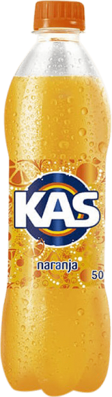 35,95 € Free Shipping | 12 units box Soft Drinks & Mixers Kas Naranja PET Spain Medium Bottle 50 cl