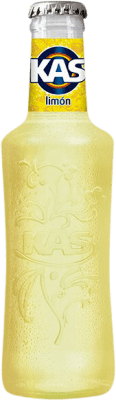 28,95 € Kostenloser Versand | 24 Einheiten Box Softdrinks Kas Limón Vidrio RET Spanien Kleine Flasche 20 cl