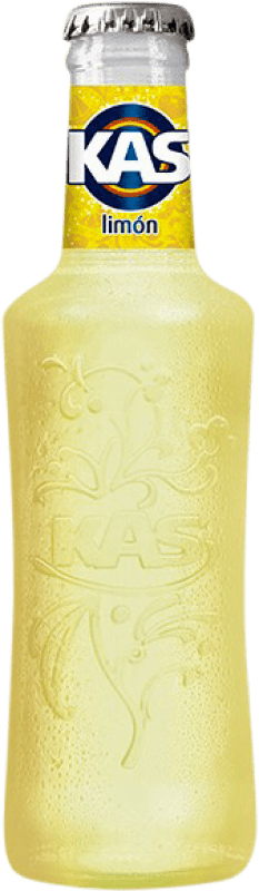 28,95 € Envoi gratuit | Boîte de 24 unités Boissons Fraîches Kas Limón Vidrio RET Espagne Petite Bouteille 20 cl