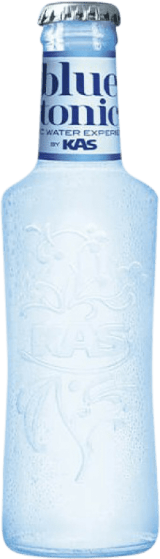 59,95 € Kostenloser Versand | 24 Einheiten Box Softdrinks Kas Blue — Edition Blau Spanien Kleine Flasche 20 cl Tonic Water