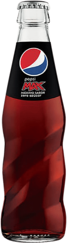 22,95 € 免费送货 | 盒装24个 碳酸饮料 Pepsi Max Zero 西班牙 小瓶装 20 cl