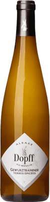 27,95 € Kostenloser Versand | Weißwein Dopff au Molin Blanco A.O.C. Alsace Elsass Frankreich Gewürztraminer Flasche 75 cl