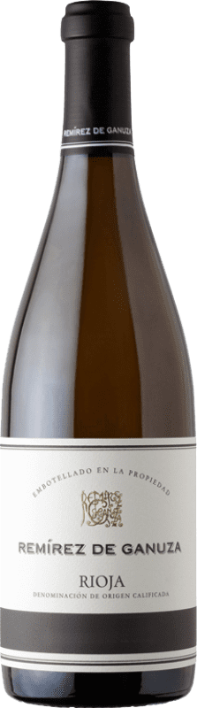 172,95 € Бесплатная доставка | Белое вино Remírez de Ganuza Blanco Гранд Резерв D.O.Ca. Rioja Ла-Риоха Испания Viura бутылка 75 cl