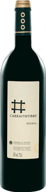 7,95 € 送料無料 | 赤ワイン Carramimbre Pingon オーク D.O. Ribera del Duero カスティーリャ・イ・レオン スペイン Tempranillo, Cabernet Sauvignon ボトル 75 cl