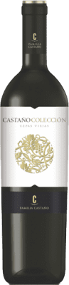 17,95 € Envío gratis | Vino tinto Castaño Selección Cepas Viejas D.O. Yecla Región de Murcia España Cabernet Sauvignon, Monastrell Botella 75 cl