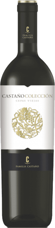 11,95 € 免费送货 | 红酒 Castaño Selección Cepas Viejas D.O. Yecla 穆尔西亚地区 西班牙 Cabernet Sauvignon, Monastrell 瓶子 75 cl