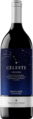 119,95 € 送料無料 | 赤ワイン Pago del Cielo Celeste 高齢者 D.O. Ribera del Duero カスティーリャ・イ・レオン スペイン Tempranillo ボトル Jéroboam-ダブルマグナム 3 L