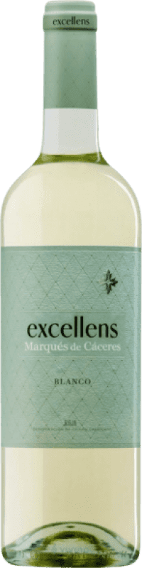 7,95 € Бесплатная доставка | Белое вино Marqués de Cáceres Excellens Blanco D.O.Ca. Rioja Ла-Риоха Испания Viura бутылка 75 cl