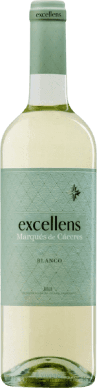 8,95 € Spedizione Gratuita | Vino Bianco Marqués de Cáceres Excellens D.O.Ca. Rioja La Rioja Spagna Viura 75 cl