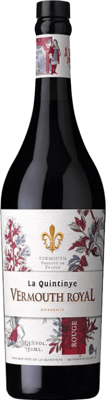 17,95 € Spedizione Gratuita | Vermut La Quintinye Royal Rouge Francia Bottiglia 1 L