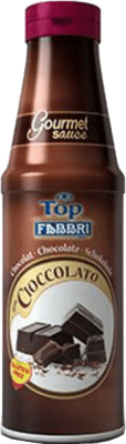 14,95 € 送料無料 | シュナップ Fabbri Salsa Topping Chocolate イタリア ボトル 1 L アルコールなし