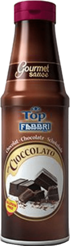 14,95 € Envío gratis | Schnapp Fabbri Salsa Topping Chocolate Italia Botella 1 L Sin Alcohol