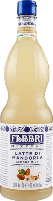 23,95 € 免费送货 | Schnapp Fabbri Mixybar Jarabe de Leche de Almendras Almond Milk 意大利 瓶子 1 L 不含酒精