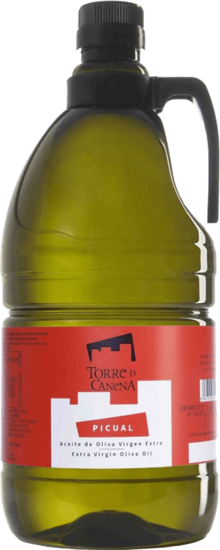 49,95 € 免费送货 | 橄榄油 Castillo de Canena Torre de Canena 西班牙 Picual 玻璃瓶 2 L