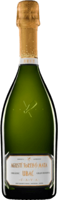 19,95 € 送料無料 | 白のスパークリングワイン Agustí Torelló Ubac Brut — ブリュット グラン・レセルバ D.O. Cava カタロニア スペイン Macabeo — マカベオ, Xarel·lo — チャレッロ, Parellada — パレリャーダ 75 cl