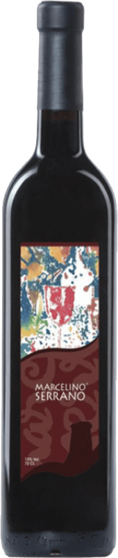 10,95 € 免费送货 | 红葡萄酒 Marcelino Serrano. Sierra del Sur de Jaén Crianza — 陈酿 安达卢西亚 西班牙 Tempranillo — 丹魄, Syrah — 西拉 75 cl