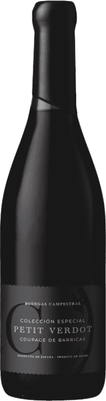 28,95 € Kostenloser Versand | Rotwein Campestral Tinto Alterung Andalusien Spanien Petit Verdot Flasche 75 cl