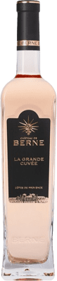 39,95 € 免费送货 | 玫瑰酒 Château de Berne La Grande Cuvée A.O.C. Côtes de Provence 普罗旺斯 法国 Syrah, Cinsault 瓶子 75 cl