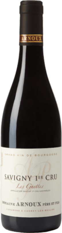 61,95 € Free Shipping | Red wine Robert Arnoux Les Guettes A.O.C. Savigny-lès-Beaune Burgundy France Pinot Black Bottle 75 cl