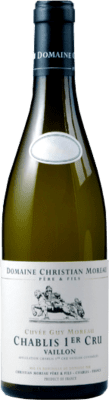 67,95 € Spedizione Gratuita | Vino Bianco Domaine Christian Moreau Vaillons Guy Moreau 1er Premier Cru A.O.C. Chablis Borgogna Francia Chardonnay 75 cl