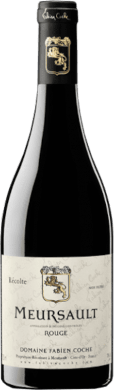 68,95 € Free Shipping | Red wine Domaine Fabien Coche Rouge A.O.C. Meursault Burgundy France Pinot Black Bottle 75 cl