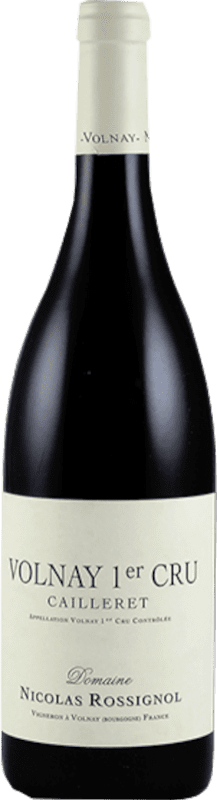 247,95 € Free Shipping | Red wine Nicolas Rossignol Cailleret A.O.C. Volnay Burgundy France Pinot Black Bottle 75 cl