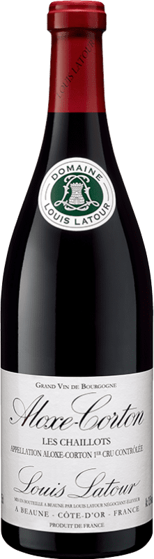163,95 € Spedizione Gratuita | Vino Rosso Louis Latour Chaillots A.O.C. Aloxe-Corton Borgogna Francia Pinot Nero 75 cl