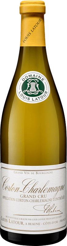 654,95 € Kostenloser Versand | Weißwein Louis Latour A.O.C. Corton-Charlemagne Burgund Frankreich Chardonnay Magnum-Flasche 1,5 L