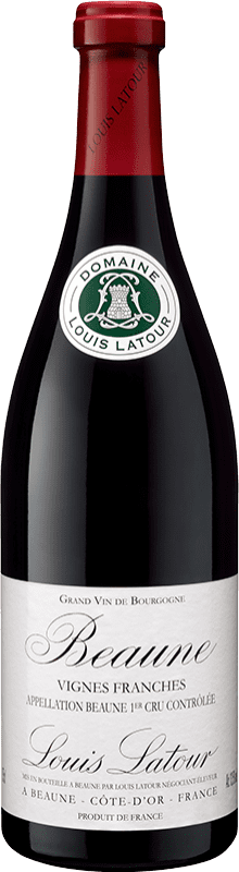 141,95 € Envio grátis | Vinho tinto Louis Latour Vignes Franches A.O.C. Côte de Beaune Borgonha França Pinot Preto Garrafa 75 cl