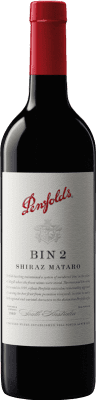 45,95 € Free Shipping | Red wine Penfolds Bin 2 Shiraz Mataró I.G. Barossa Valley Barossa Valley Australia Syrah, Mataró Bottle 75 cl