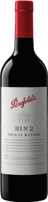 49,95 € Envio grátis | Vinho Tinto Penfolds Bin 2 Shiraz Mataró I.G. Barossa Valley Barossa Valley Austrália Syrah, Mataró 75 cl