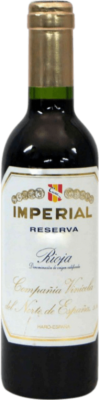 19,95 € Envoi gratuit | Vin rouge Norte de España - CVNE Imperial Réserve D.O.Ca. Rioja La Rioja Espagne Tempranillo, Graciano, Mazuelo Demi- Bouteille 37 cl