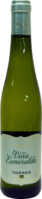 7,95 € 送料無料 | 白ワイン Torres Viña Esmeralda D.O. Penedès カタロニア スペイン Gewürztraminer, Muscat ハーフボトル 37 cl