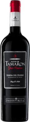 25,95 € 免费送货 | 红酒 Pagos del Rey Altos de Tamarón 大储备 D.O. Ribera del Duero 卡斯蒂利亚莱昂 西班牙 Tempranillo 瓶子 75 cl