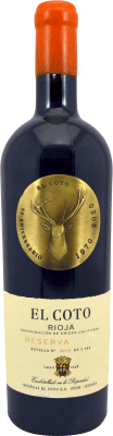 37,95 € 送料無料 | 赤ワイン Coto de Rioja 50 Aniversario 予約 D.O.Ca. Rioja ラ・リオハ スペイン Tempranillo ボトル 75 cl