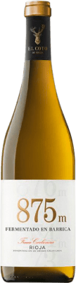 14,95 € Envoi gratuit | Vin blanc Coto de Rioja 875 M Finca Carbonera D.O.Ca. Rioja La Rioja Espagne Chardonnay Bouteille 75 cl