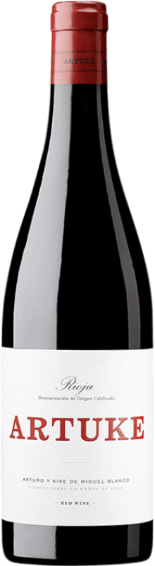 10,95 € Бесплатная доставка | Красное вино Artuke Молодой D.O.Ca. Rioja Ла-Риоха Испания Tempranillo, Viura бутылка 75 cl