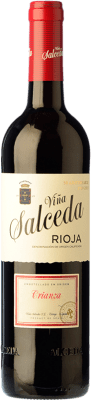 5,95 € Free Shipping | Red wine Viña Salceda Aged D.O.Ca. Rioja The Rioja Spain Tempranillo, Graciano, Mazuelo Half Bottle 37 cl