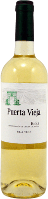 6,95 € Free Shipping | White wine Bodegas Riojanas Puerta Vieja Blanco D.O.Ca. Rioja The Rioja Spain Viura Bottle 75 cl