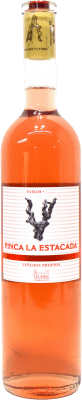 5,95 € Free Shipping | Rosé wine Finca La Estacada Rosado D.O. Uclés Castilla la Mancha Spain Syrah Bottle 75 cl