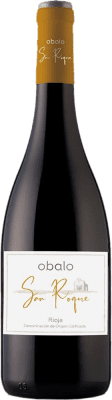 10,95 € Envio grátis | Vinho tinto Obalo San Roque Jovem D.O.Ca. Rioja La Rioja Espanha Tempranillo Garrafa 75 cl