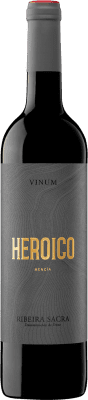 7,95 € Envio grátis | Vinho tinto Regina Viarum Heroico D.O. Ribeira Sacra Galiza Espanha Mencía Garrafa 75 cl