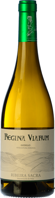 13,95 € Envio grátis | Vinho Branco Regina Viarum Crianza D.O. Ribeira Sacra Galiza Espanha Godello 75 cl